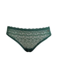 Slip Verdissima pizzo trasparente