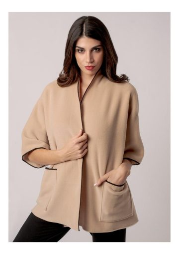 Mantella Abbiati pile tasche