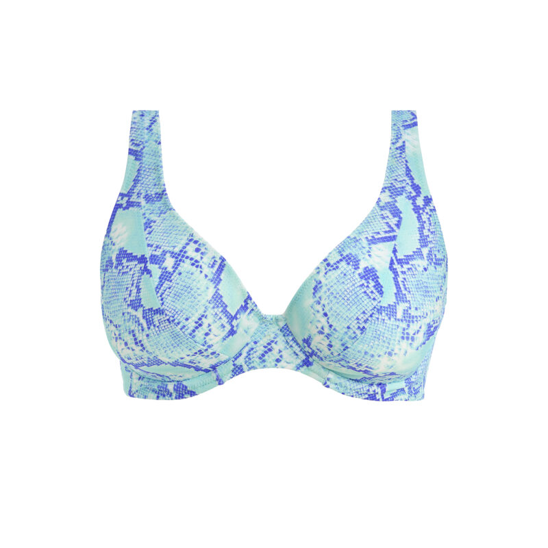 Bikini Freya KOMODO BAY - AQUA - UW HIGH APEX BIKINI TOP - AS204013 - BIKINI BRIEF - AS204070 - AWA - 2