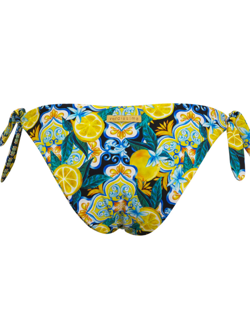 Bikini triangolo limoni Verdissima
