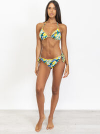 Bikini triangolo limoni Verdissima