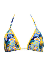 Bikini triangolo limoni Verdissima