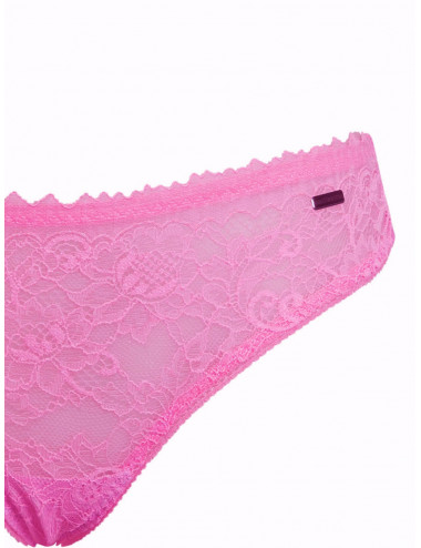 Slip pizzo fucsia Verdissima