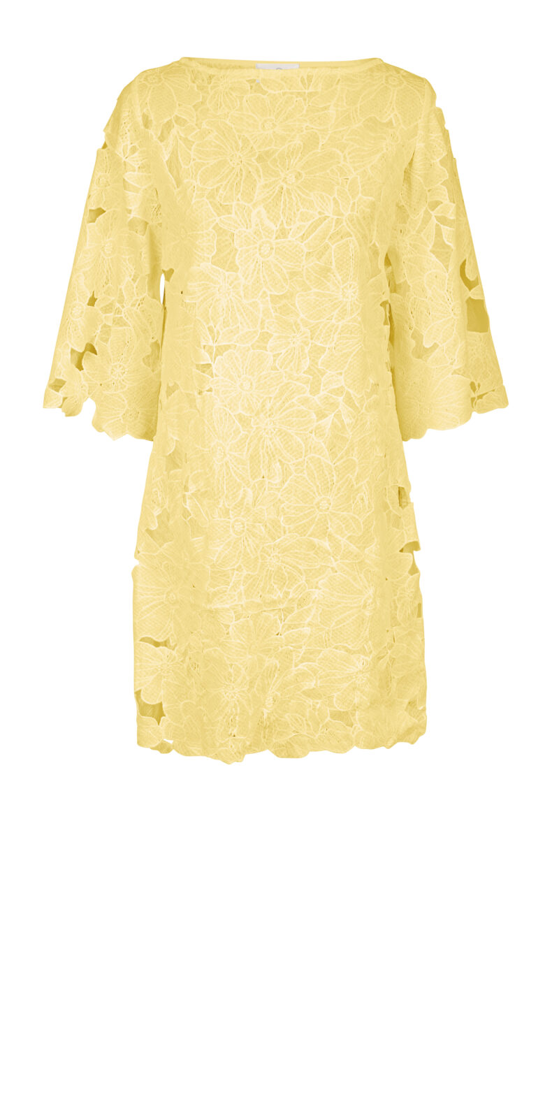 Abito giallo fiori Watercult