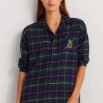 intimo-ortopedia-abbiati-Camicia-da-notte-lunga-scozzese-Ralph-Lauren-4