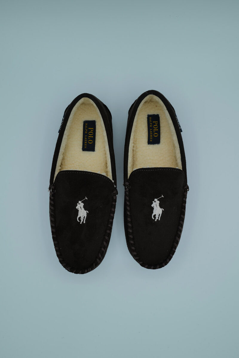 intimo-ortopedia-abbiati-Pantofola-scamosciata-marrone-Polo-Ralph-Lauren-RF103252-0