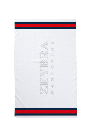 intimo-ortopedia-abbiati-Telo-mare-bianco-con-logo-Zeybra-AUQ401