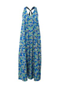 intimo-ortopedia-abbiati-Abito-lungo-blu-in-fantasia-maioliche-Verdissima-CY82-0