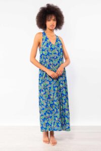 intimo-ortopedia-abbiati-Abito-lungo-blu-in-fantasia-maioliche-Verdissima-CY82-1