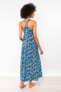 intimo-ortopedia-abbiati-Abito-lungo-blu-in-fantasia-maioliche-Verdissima-CY82-2