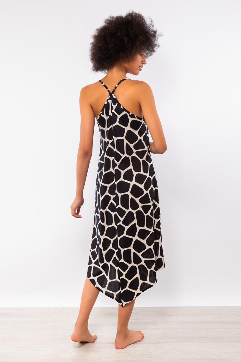 intimo-ortopedia-abbiati-Abito-lungo-in-fantasia-animalier-caramello-Verdissima-SV83-2