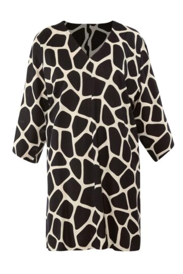 intimo-ortopedia-abbiati-Caftano-corto-in-fantasia-animalier-caramello-Verdissima-SV70-0