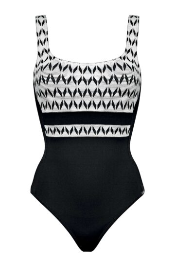 intimo-ortopedia-abbiati-Costume-intero-nero-fantasia-geometrica-Lidea-c -679-0
