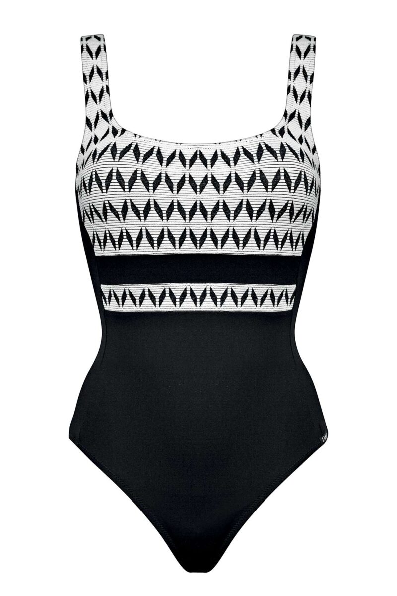 intimo-ortopedia-abbiati-Costume-intero-nero-fantasia-geometrica-Lidea-c -679-0