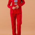 intimo-ortopedia-abbiati-Pigiama-rosso-in-fantasia-orsetto-MaryPlaid-6P85063-0-