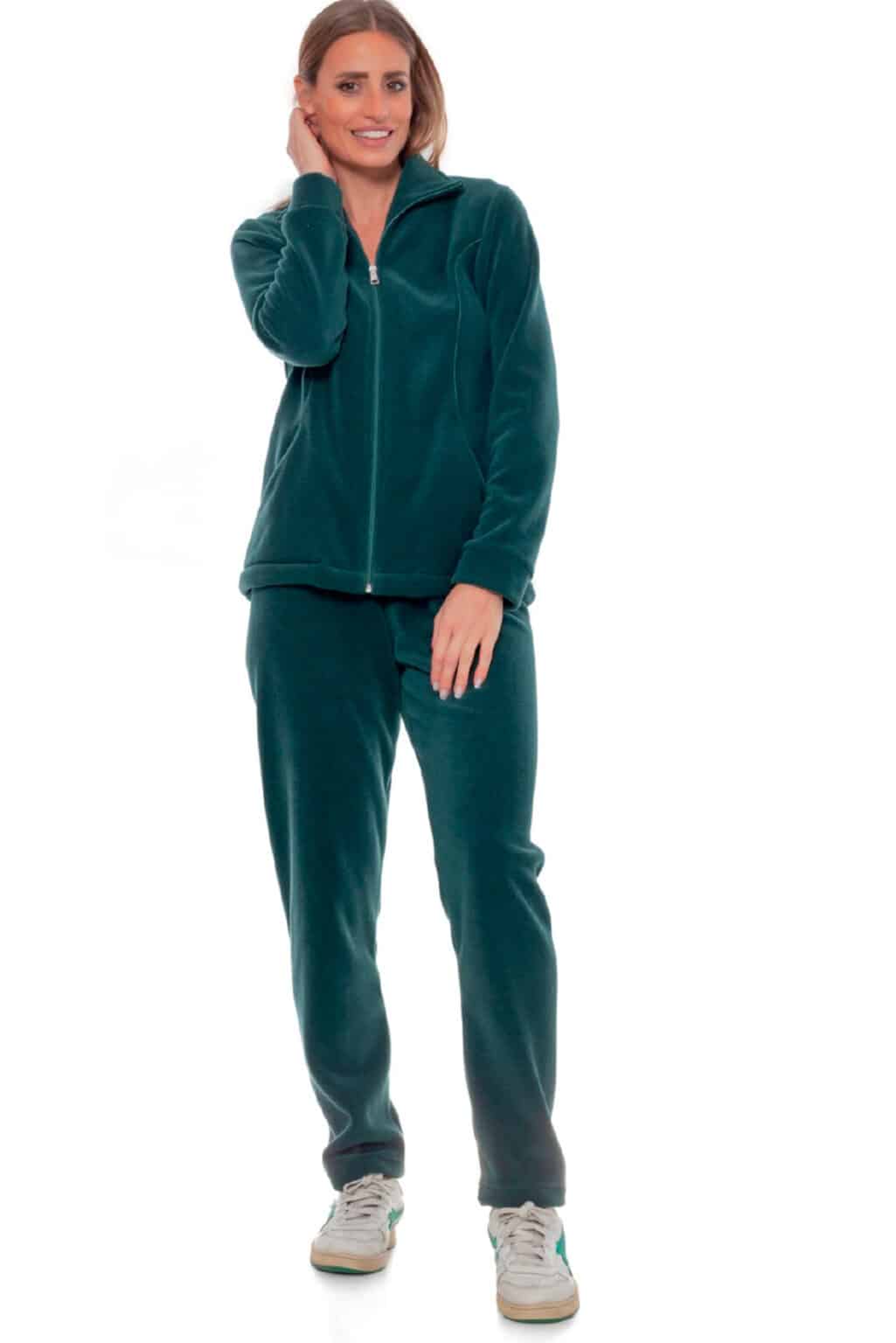 Tuta Invernale Da Donna SENSERISE In Pile – Salopette Con Spalline Regolabili E 4 Tasche, Calda E Comoda Per Tutte Le Stagioni - copertina