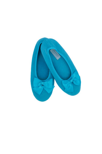 intimo-ortopedia-abbiati-Pantofole-Donna-Turchese-con-fiocco-Jamies-06-0