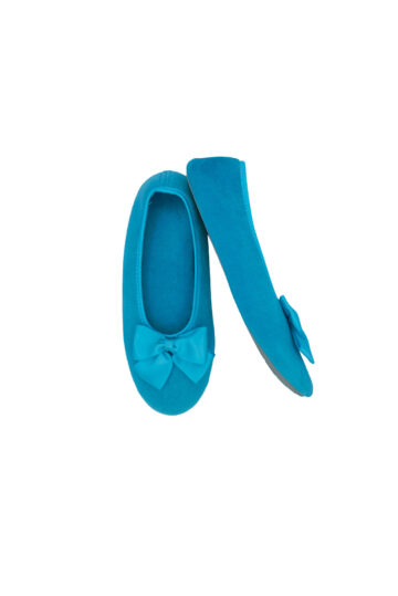 intimo-ortopedia-abbiati-Pantofole-Donna-Turchese-con-fiocco-Jamies-06-1