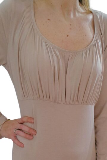 intimo-ortopedia-abbiati-Camicia-da-notte-Lunga-Rosa-Cipria-Paladini-1