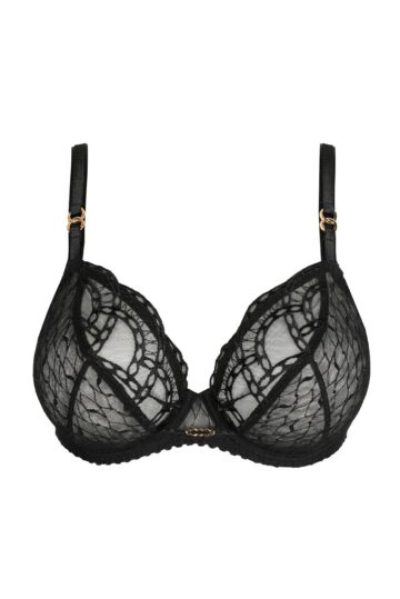 intimo-ortopedia-abbiati-Reggiseno-Pizzo-Nero-Ferretto-Naica-Prima-Donna-0163590-0