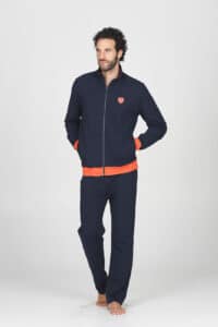 intimo-ortopedia-abbiati-Tuta-da-Uomo-con-Zip-Blu-Tennis----Julipet-JDL410-0- intimo-ortopedia-abbiati-Tuta-da-Uomo-con-Zip-Blu-Tennis----Julipet-JDL410-0-