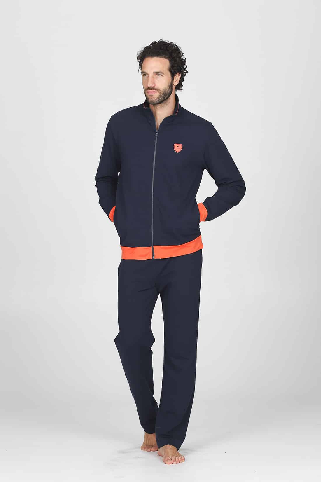 intimo-ortopedia-abbiati-Tuta-da-Uomo-con-Zip-Blu-Tennis----Julipet-JDL410-0- intimo-ortopedia-abbiati-Tuta-da-Uomo-con-Zip-Blu-Tennis----Julipet-JDL410-0-