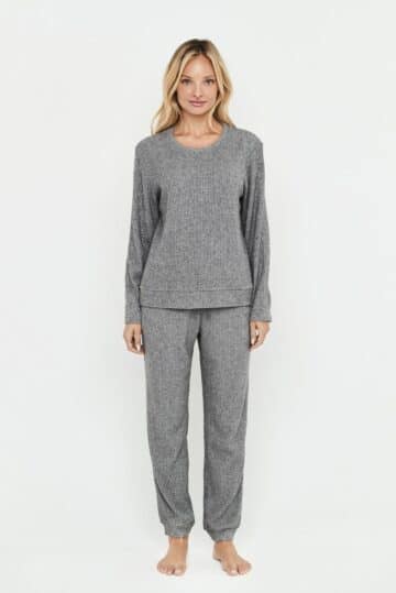 intimo-ortopedia-abbiati-Tuta-Donna-Girocollo-Grigio-Selmark-P12473-0