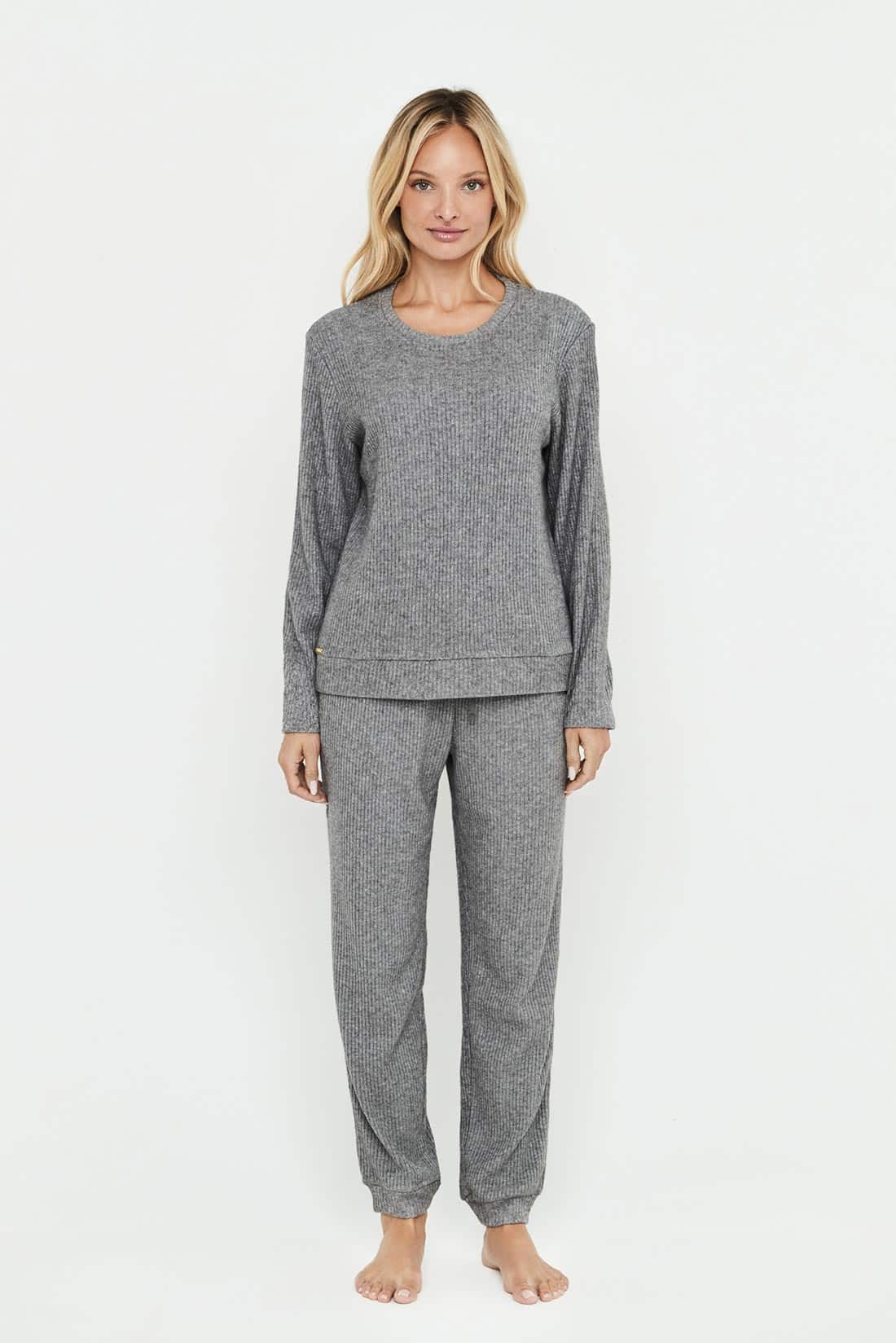 intimo-ortopedia-abbiati-Tuta-Donna-Girocollo-Grigio-Selmark-P12473-0