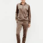intimo-ortopedia-abbiati-Tuta-Donna-Zip-Ciniglia--Tortora-Selmark-P12952-0