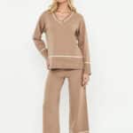 intimo-ortopedia-abbiati-Tuta-Donna-in-Maglia-Cammello-Selmark-P12255-0
