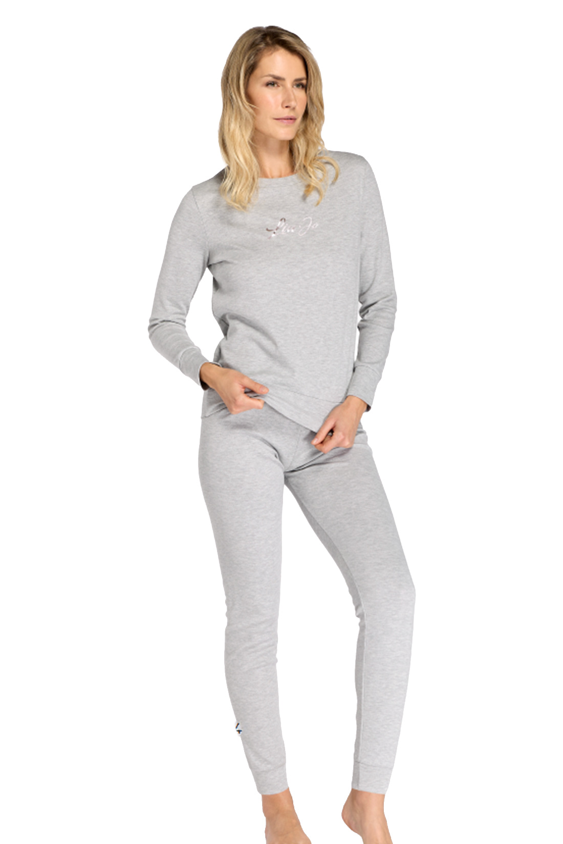 intimo-ortopedia-abbiati-Pigiama-Donna-Girocollo-Invernale-Logo---Liu-Jo-DL241-0
